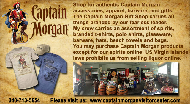 Captain Morgan Visitor Center Gift Shop