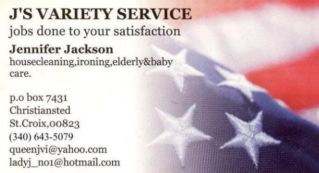 J's Variety Sevice - House cleaning, Ironing, Elderly and Baby Care