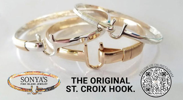 St. John Hook Bracelet, 4mm Sterling Silver / M (7.5)