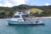 Cane Bay Dive Shop's Dive Boat.