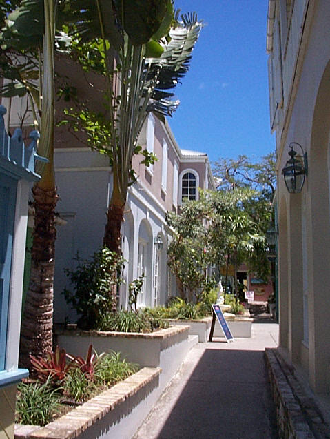 King's Alley in Christiansted, St. Croix, US Virgin Islands